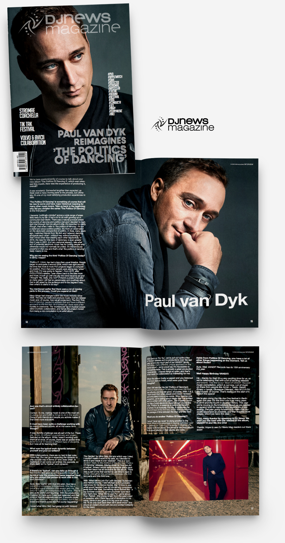 Politics of Dancing 3 print press coverage