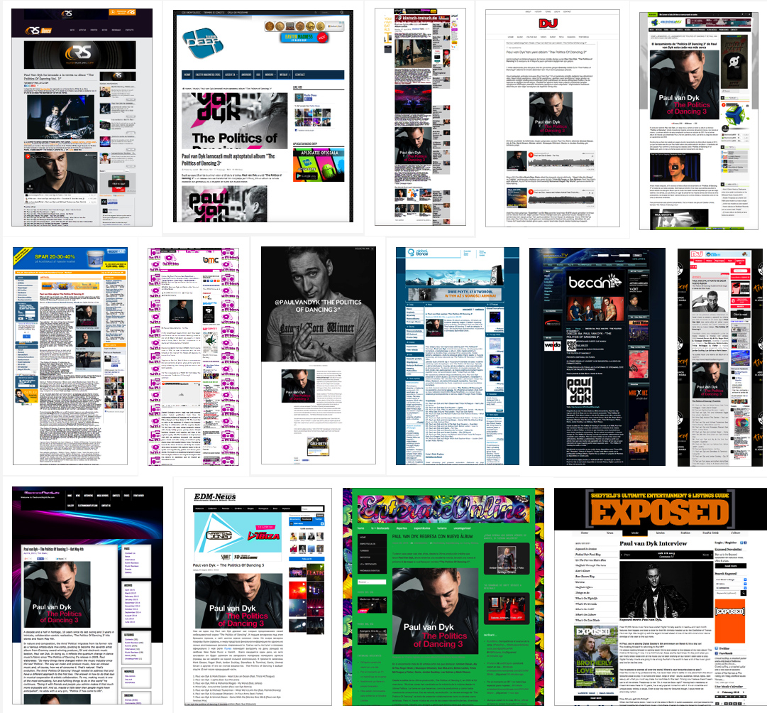 Politics of Dancing 3 online coverage