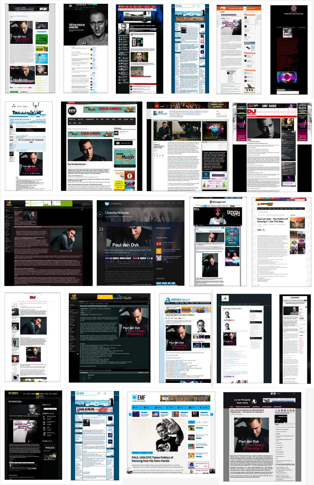 Politics of Dancing 3 online coverage