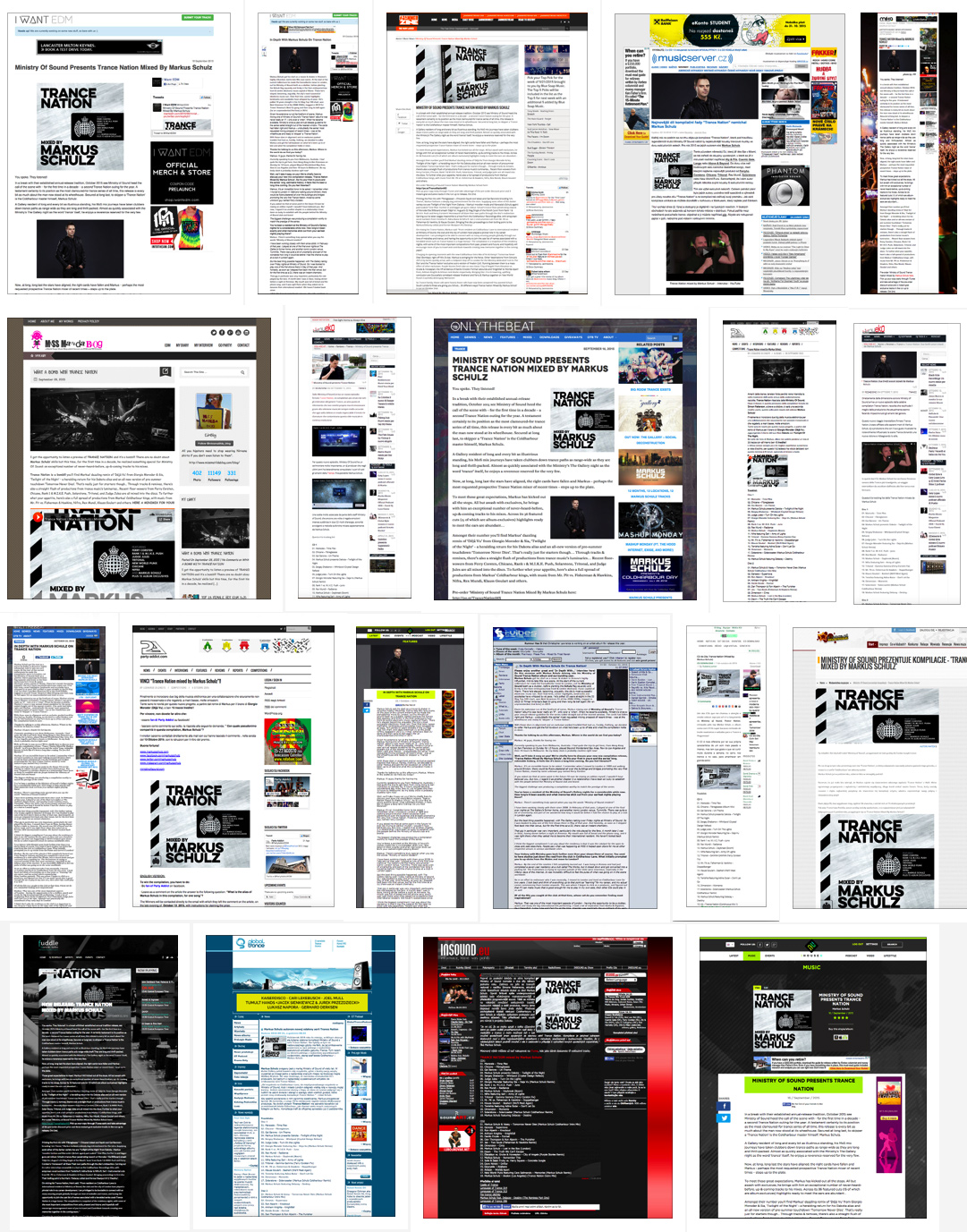 Trance Nation online coverage