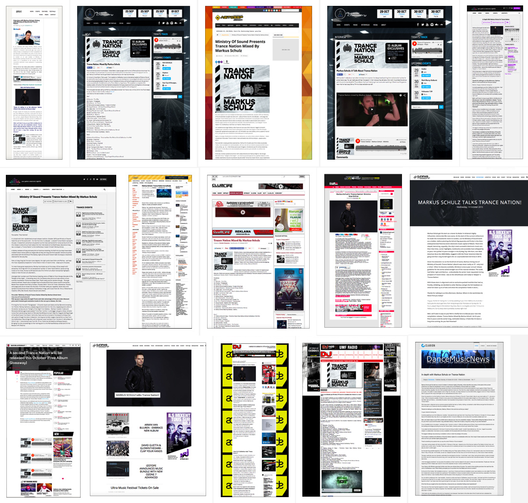 Trance Nation online coverage