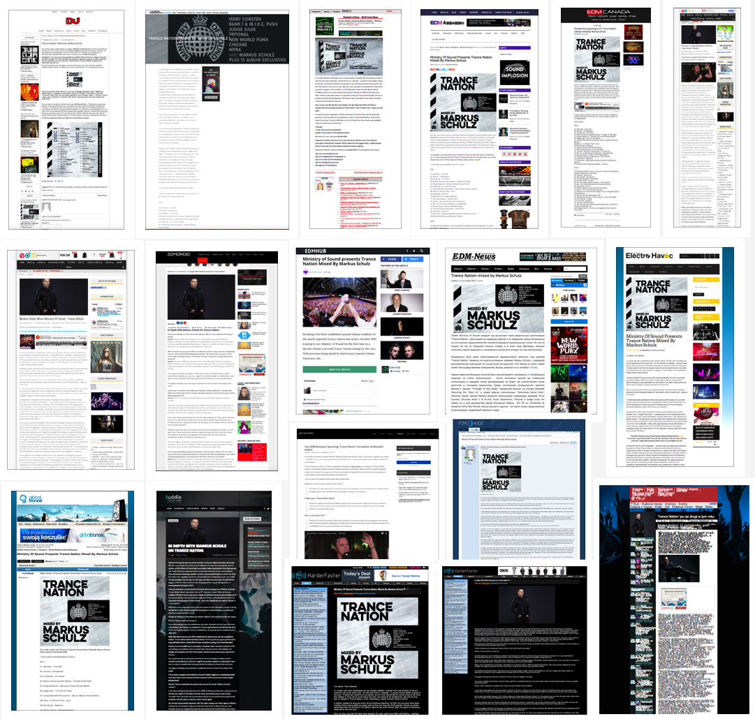 Trance Nation online coverage