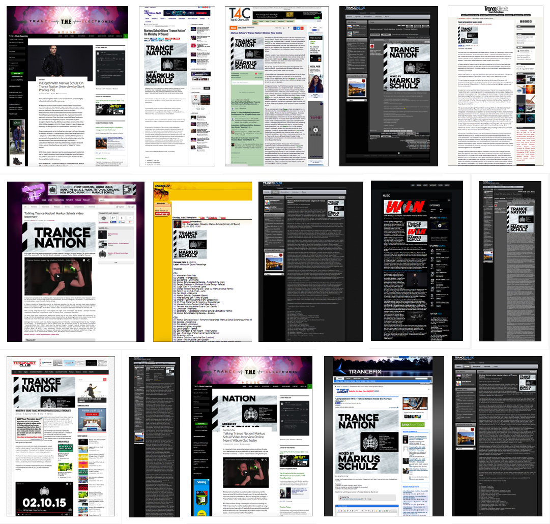 Trance Nation online coverage